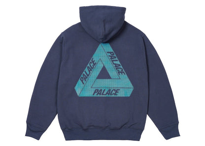 Palace Bit Grippy Tri-Ferg Hood Navy
