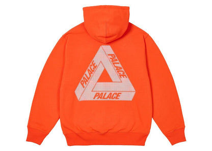 Palace Bit Grippy Tri-Ferg Hood Rouge