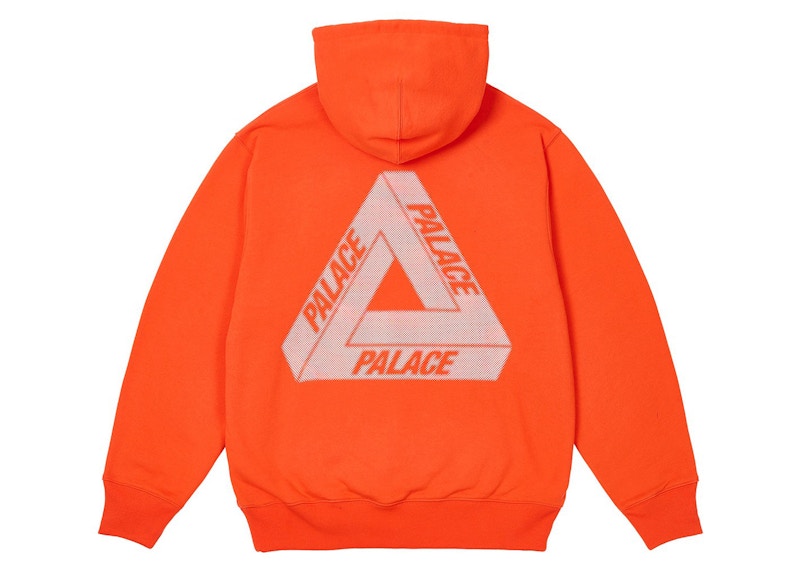 Palace Bit Grippy Tri-Ferg Hood Rouge