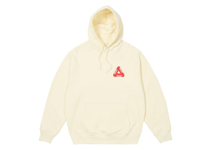 Palace Bit Grippy Tri-Ferg Hood White