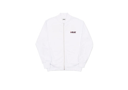 Palace Blazed Zip Bomber White