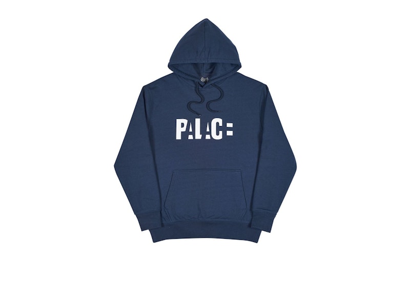 Palace Block Hood Navy