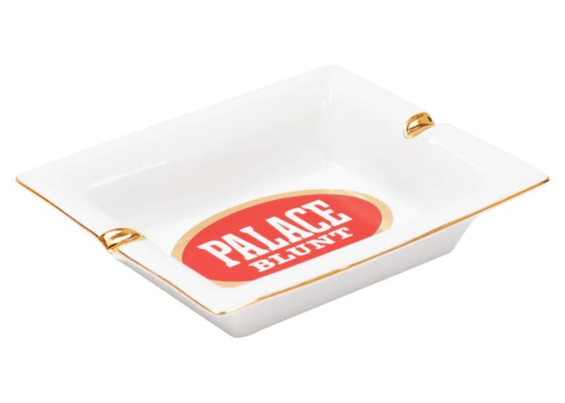 Palace Blunt Ceramic Ashtray White