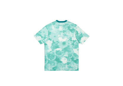 Palace Blurry Flower Ringer T-shirt Green