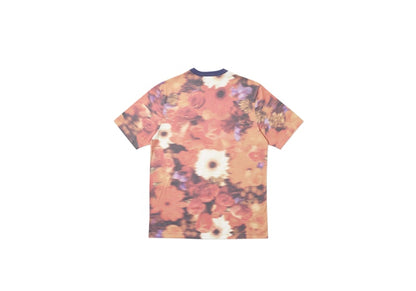 Palace Blurry Flower Ringer T-shirt Orange
