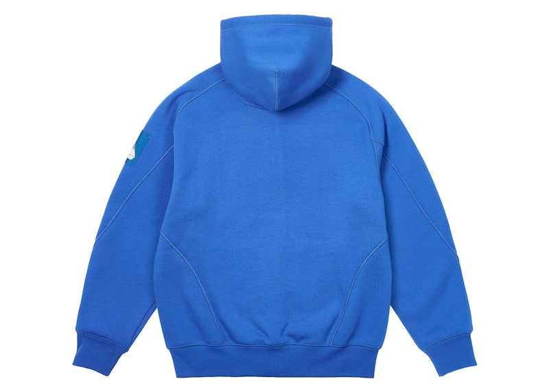 Palace Bonded Sherpa Zip Hood Palatial Blue