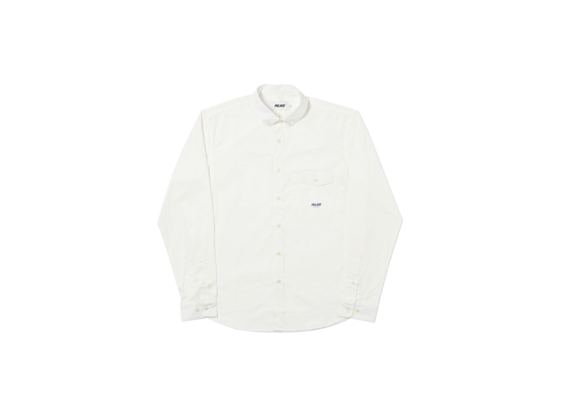 Palace Boojie Pocket Shirt White