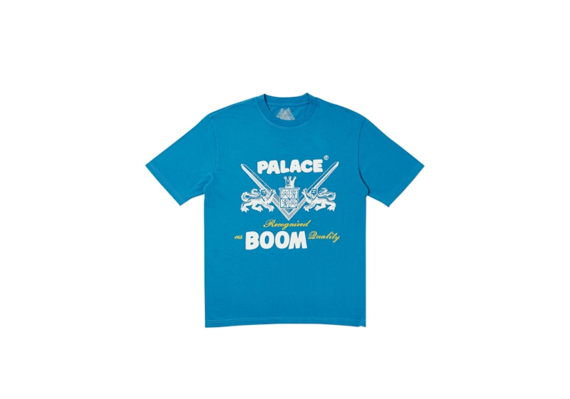 Palace Boom Quality T-shirt Blue