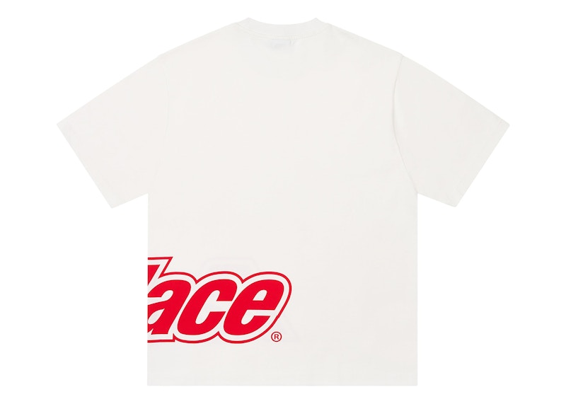 Palace Border Logo T-Shirt White