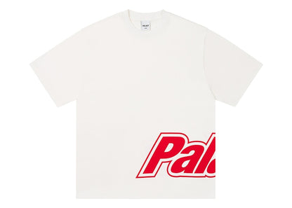Palace Border Logo T-Shirt White