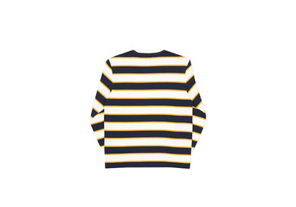 Palace Border Longsleeve White/Navy