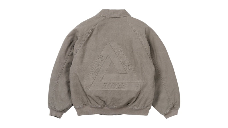 Palace Bossy Canvas Jacket Grey
