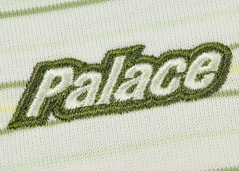 Palace Boxy Stripe T-Shirt Green