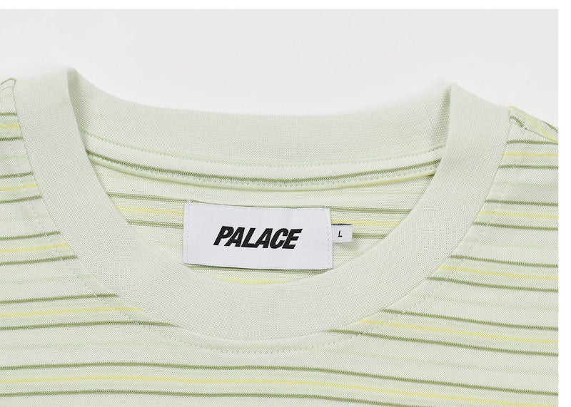 Palace Boxy Stripe T-Shirt Green
