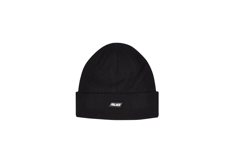 Palace Break Knit Beanie Black