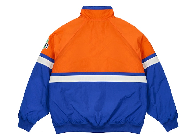 Palace Breakout Half Zip Bomber Orange/Blue