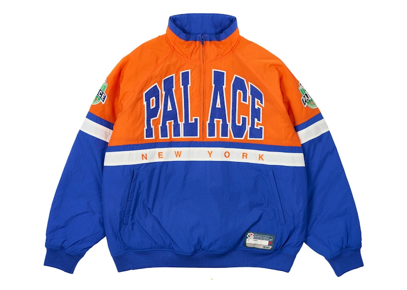 Palace Breakout Half Zip Bomber Orange/Blue