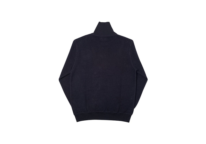 Palace Brusher Zip Neck Black