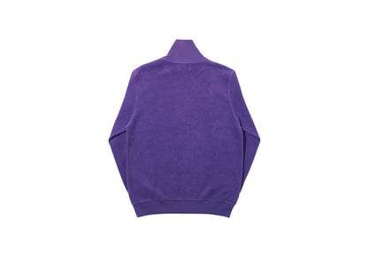 Palace Brusher Zip Neck Purple