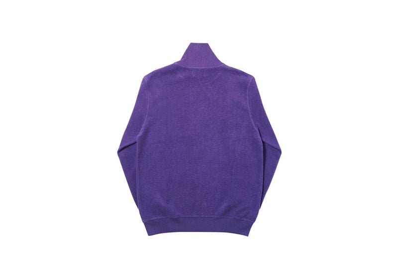 Palace Brusher Zip Neck Purple