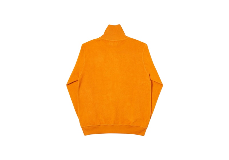 Palace Brusher Zip Neck Yellow
