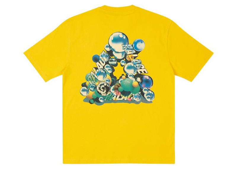 Palace Bubbling T-shirt Yellow