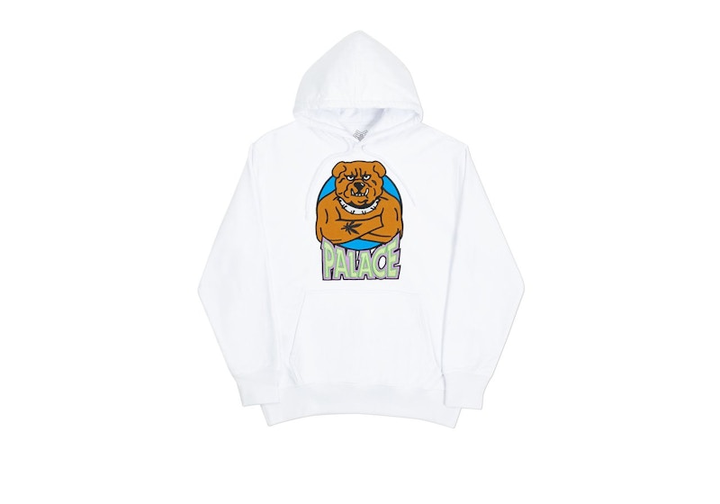 Palace Bulldog Hood White