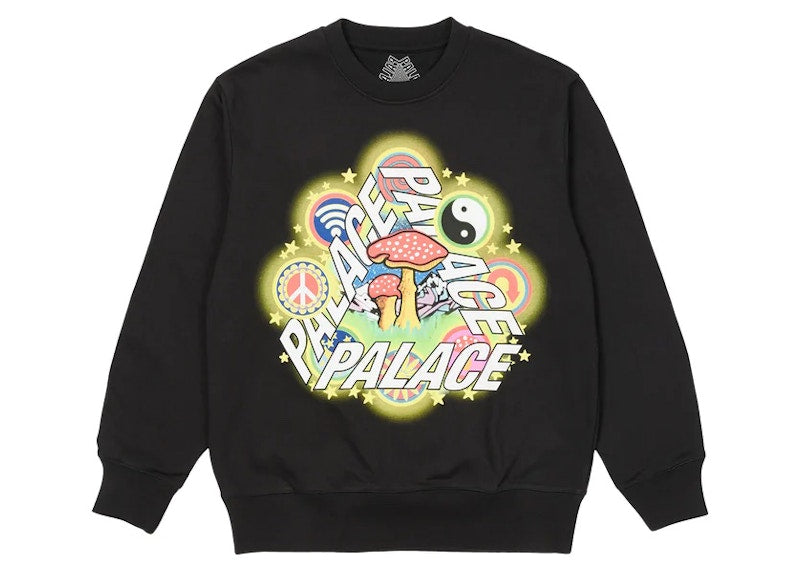 Palace Bun 5G Crew Black