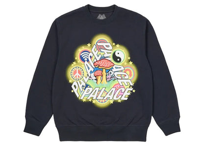 Palace Bun 5G Crew Navy