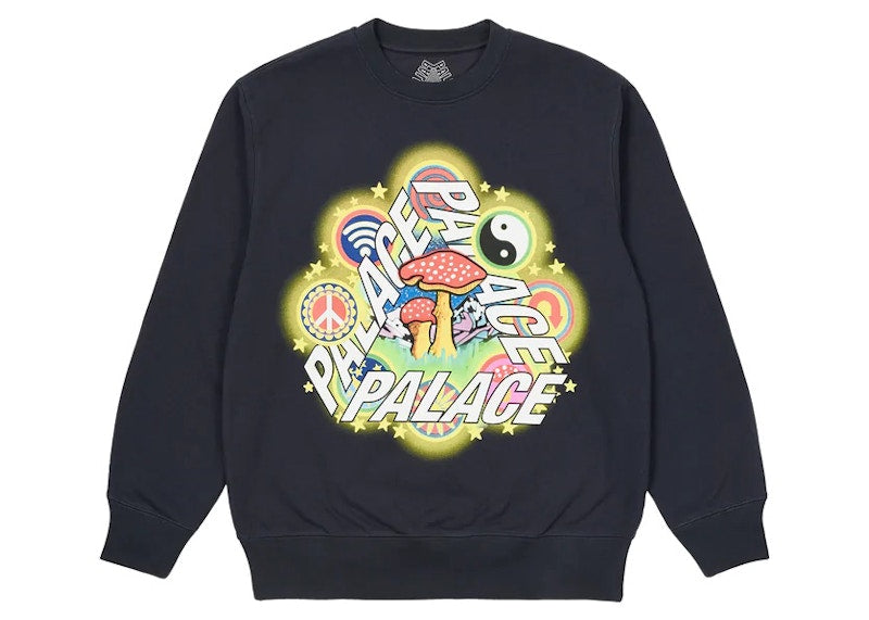 Palace Bun 5G Crew Navy