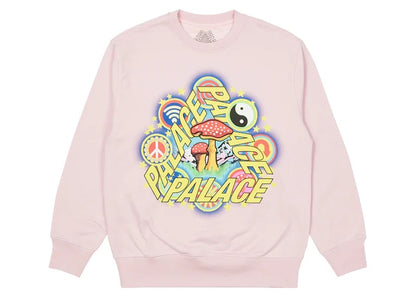 Palace Bun 5G Crew Pink