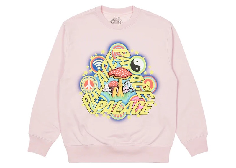 Palace Bun 5G Crew Pink