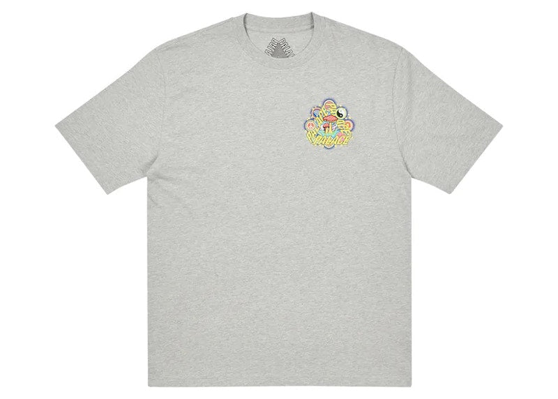 Palace Bun 5G T-shirt Grey Marl
