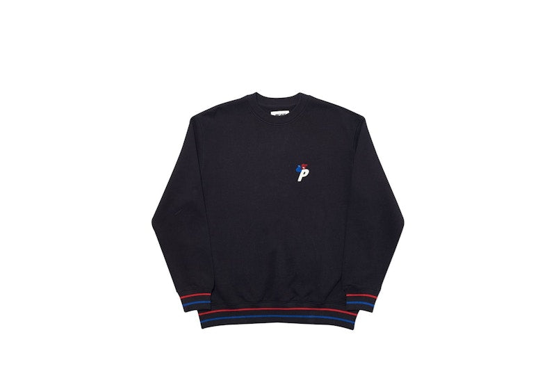 Palace Bunning Man Crew Black