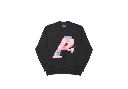 Palace Burb Crew Black