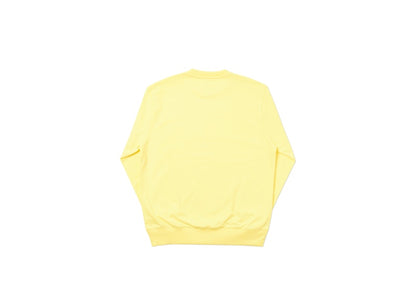 Palace Burb Crew Light Yellow