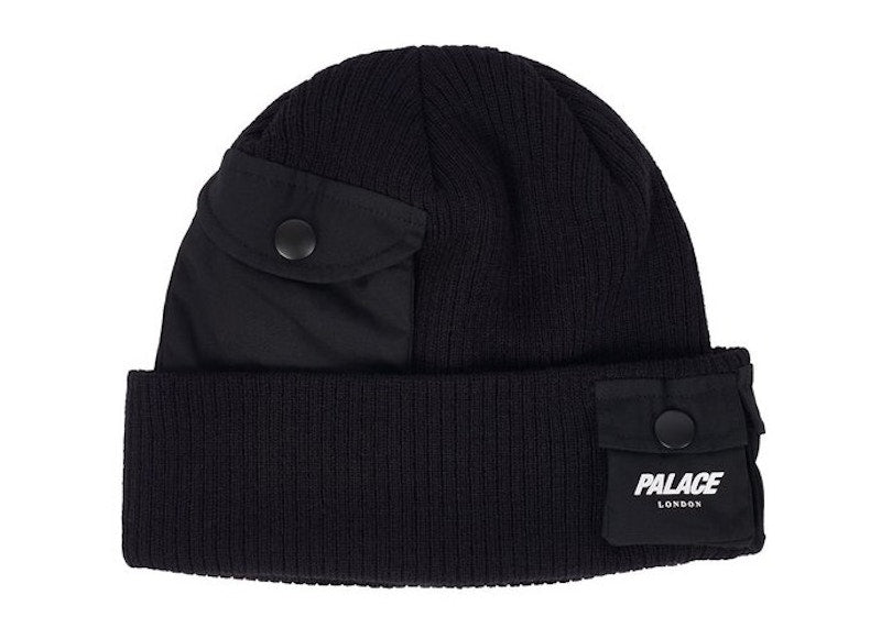 Palace C-Pocket Beanie Black