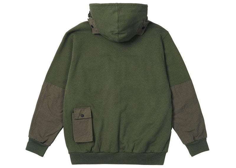 Palace C-Pocket Hood Green