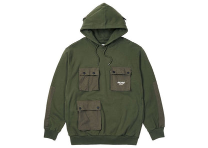 Palace C-Pocket Hood Green