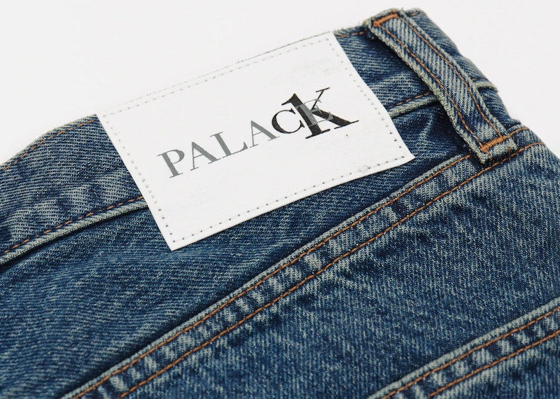 Palace CK1 Baggy Shorts Tinted Sandstone Indigo
