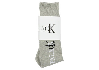 Palace CK1 Socks Light Grey Heather