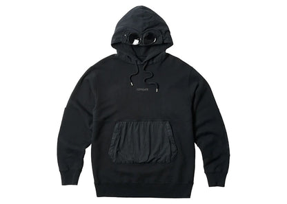 Palace C.P. Company Goggle Hoodie Black