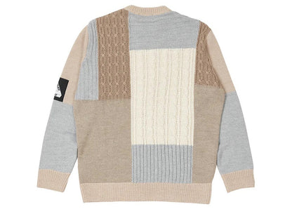 Palace Cable Patchwork Knit Multi
