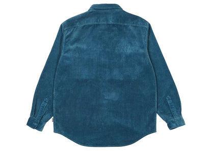 Palace Cargo Cord Shirt Blue