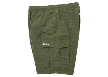 Palace Cargo Shell Shorts Olive