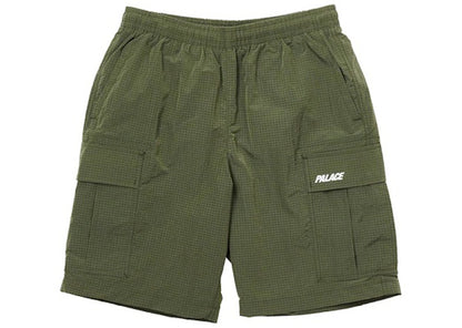 Palace Cargo Shell Shorts Olive