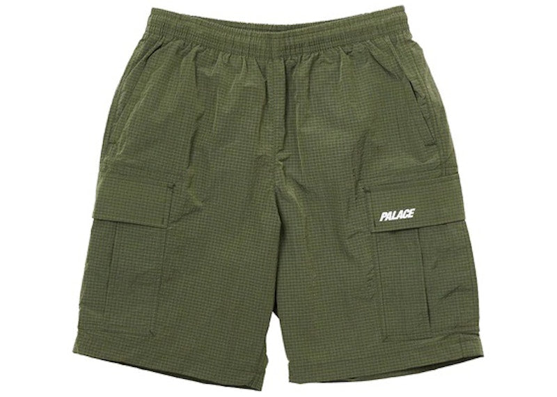Palace Cargo Shell Shorts Olive