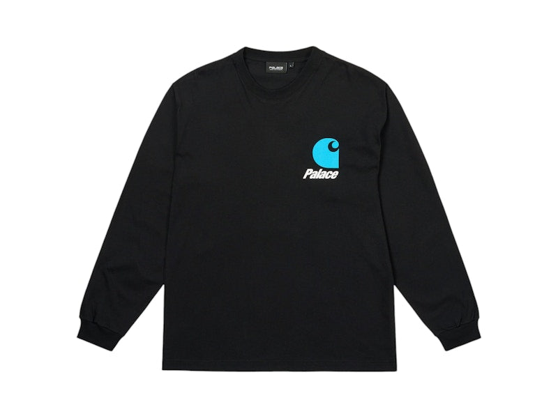 Palace Carhartt WIP Logo Longsleeve Black