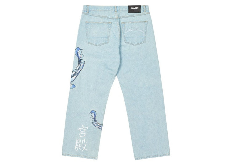 Palace Carp Jean Stonewash