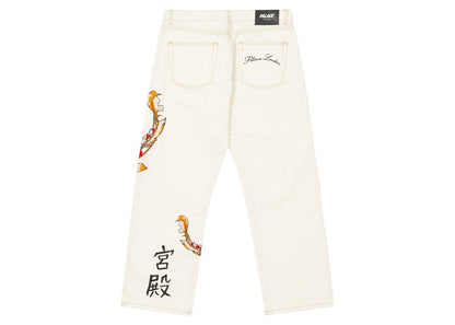 Palace Carp Jean White